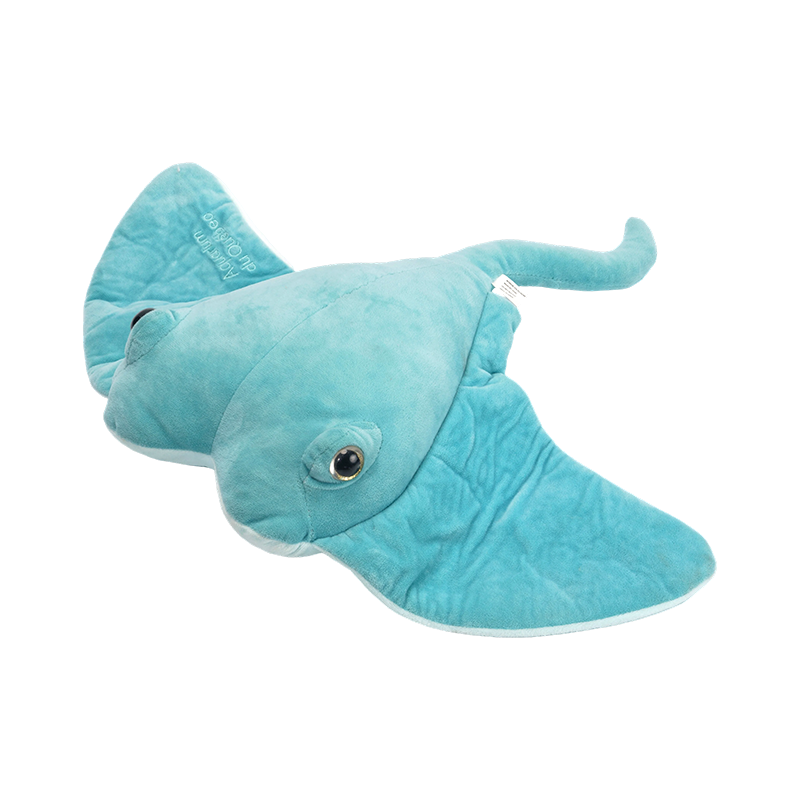 Cute and blue marine velcro devilfish of ocean life plush toys