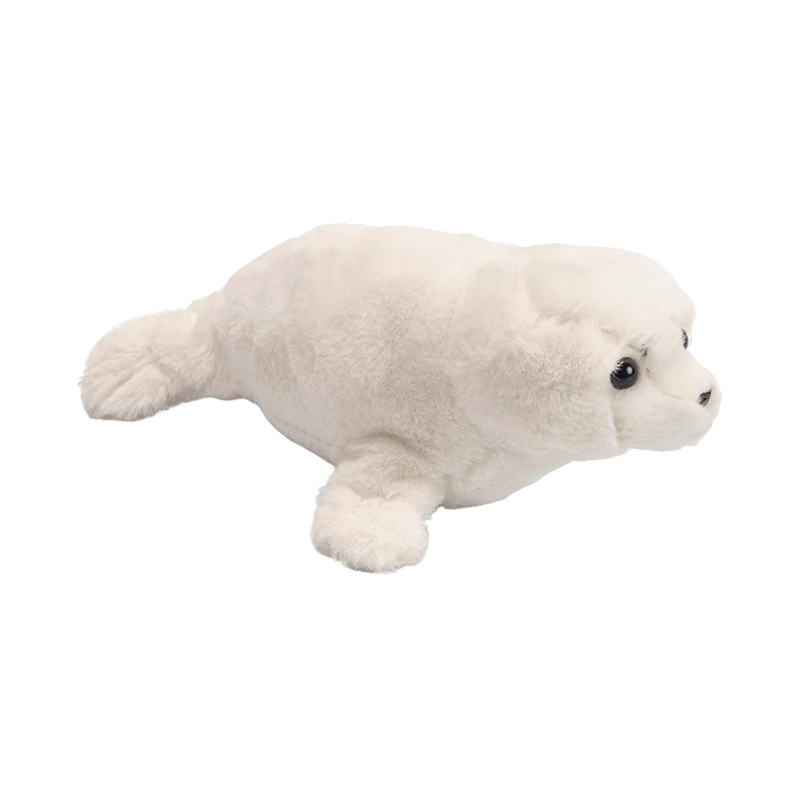 Cute white seal plush toys