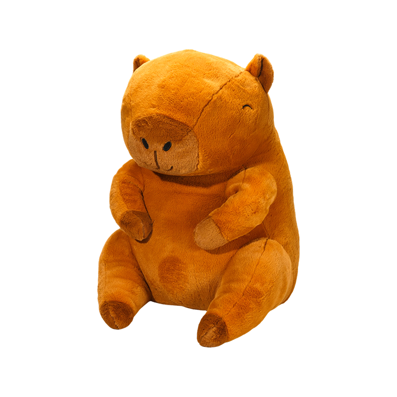 Adorable huge capibara plush toy