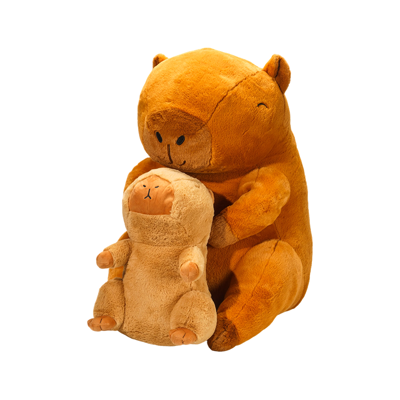 Adorable capibara plush toy in different sizes