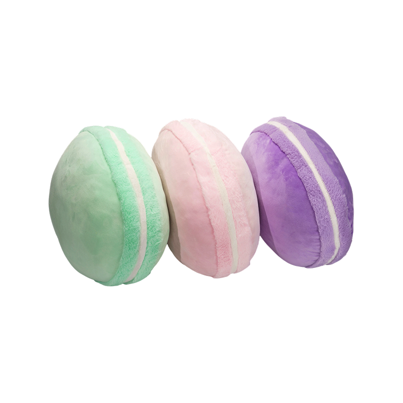 Macaron plush pillows