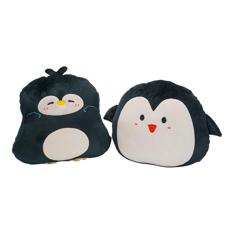 Chubby penguin plush pillows