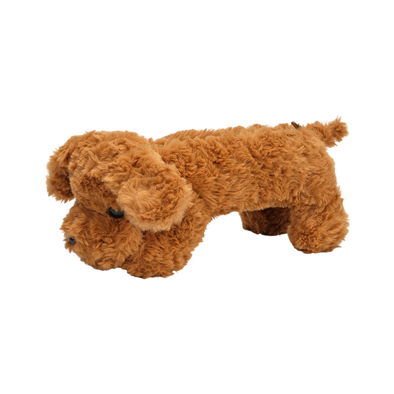 Fluffy puppy plush pencil cases