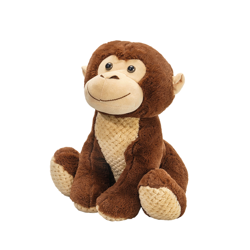 Stuffed sitting monkey plush toys