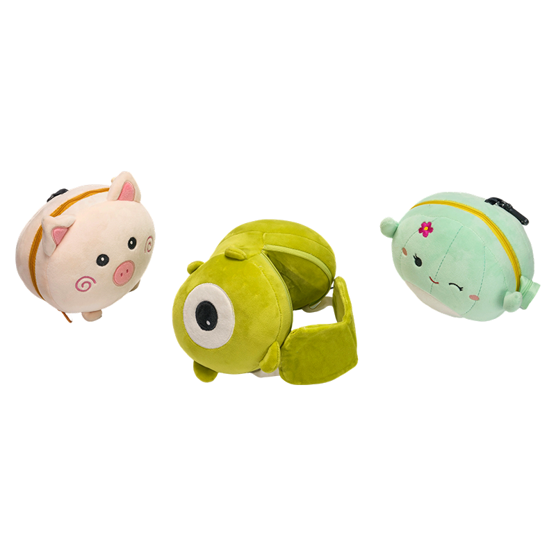 Combined eye mask & pillow promo toy