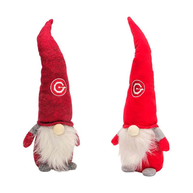 Red-hat christmas gnome couple toy
