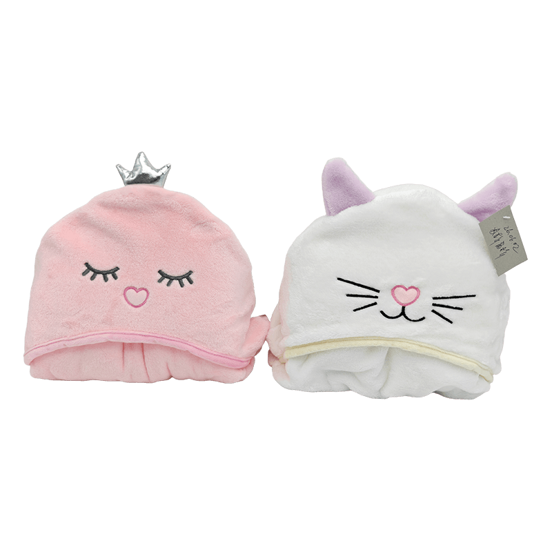 Cute Cat Animal Hooded Plush Throw Blanket, Soft Fluffy Wearable Blanket for Home Rest, Kids Gift & Promotional Merchandise