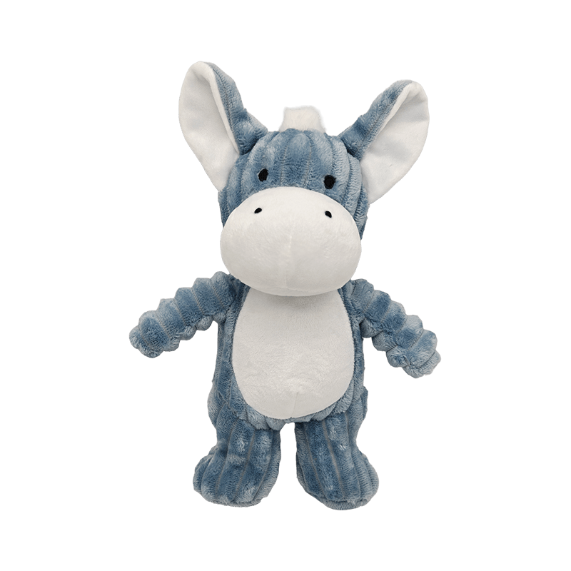 Smile Donkey Stuffed Plush Toy, Soft Fluffy Plush Figure for Kids Gift, Promotional Merchandise & Collection