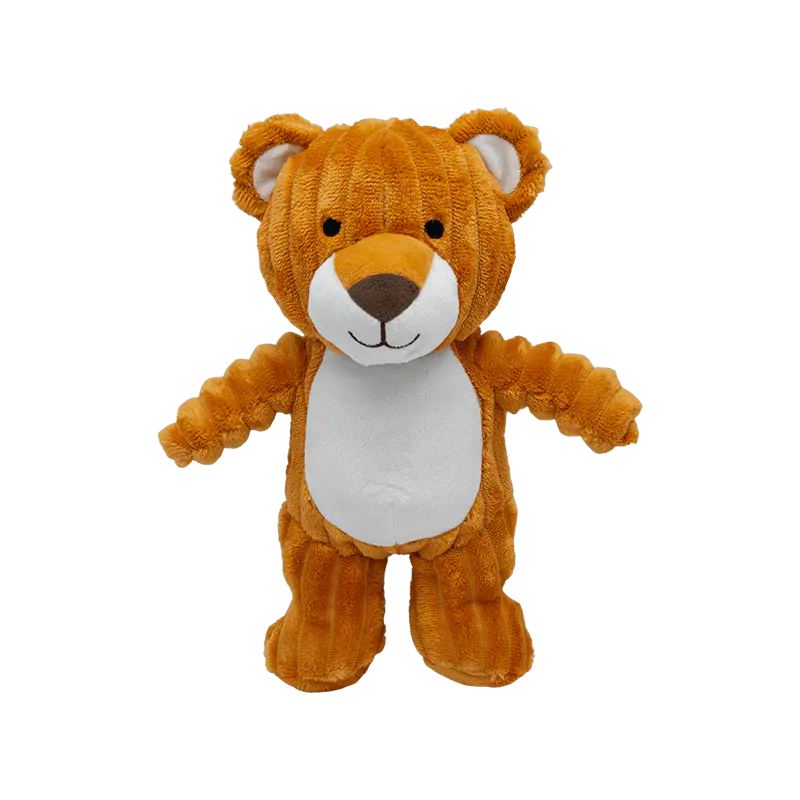 Eco-friendly Classic Brown Teddy Bear Stuffed Plush Toy, Soft Fluffy Stuffed Bear for Kids Gift, Promotional Merchandise & Home Decoration